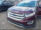 2018 Ford Edge Titanium Burgundy vin: 2FMPK4K99JBC46777