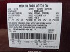 2018 Ford Edge Titanium Burgundy vin: 2FMPK4K99JBC46777