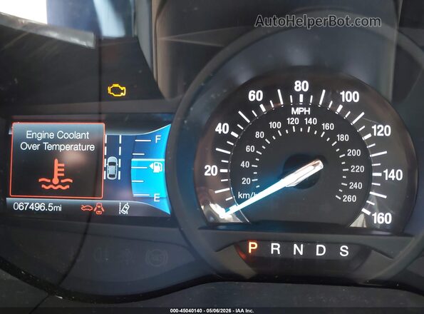 2FMPK4K99KBB56210 2019 FORD EDGE Серый Вид задних сидений