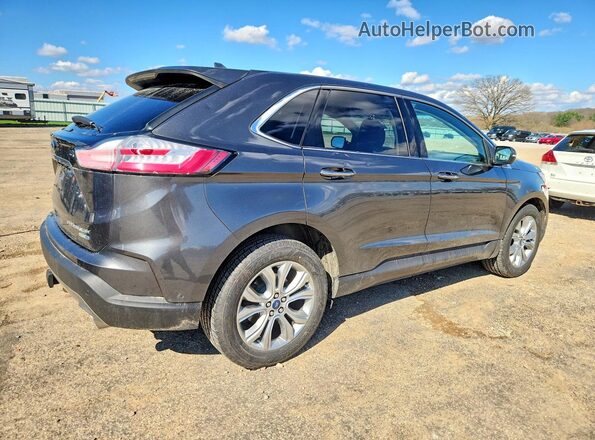 2FMPK4K99KBC16518 2019 FORD EDGE Серый Задняя правая четверть