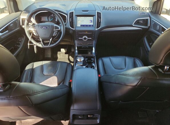 2FMPK4K99KBC62401 2019 FORD EDGE White Vista del salpicadero