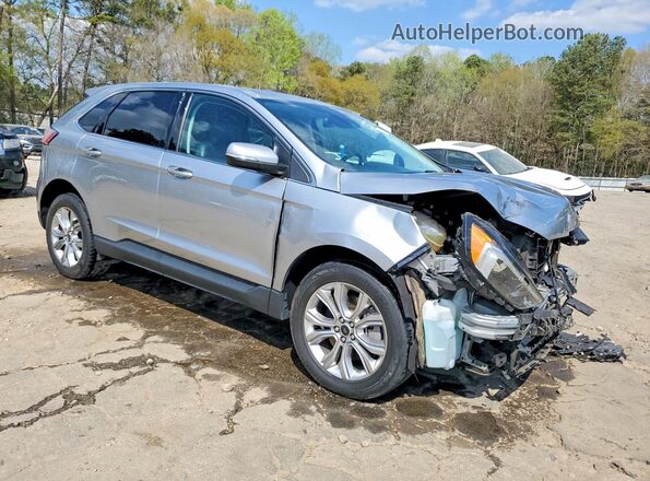 2FMPK4K99PBA47463 2023 FORD EDGE Серебряный Передняя правая четверть