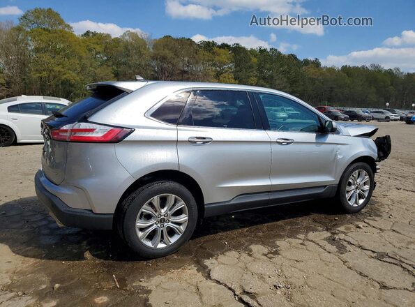 2FMPK4K99PBA47463 2023 FORD EDGE Серебряный Задняя правая четверть