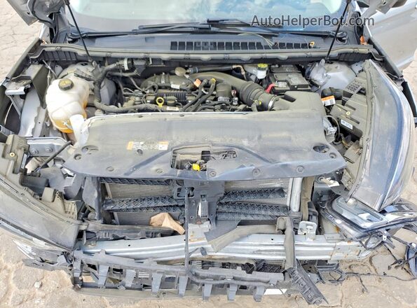 2FMPK4K99PBA47463 2023 FORD EDGE Серебряный Вид подкапотного пространства