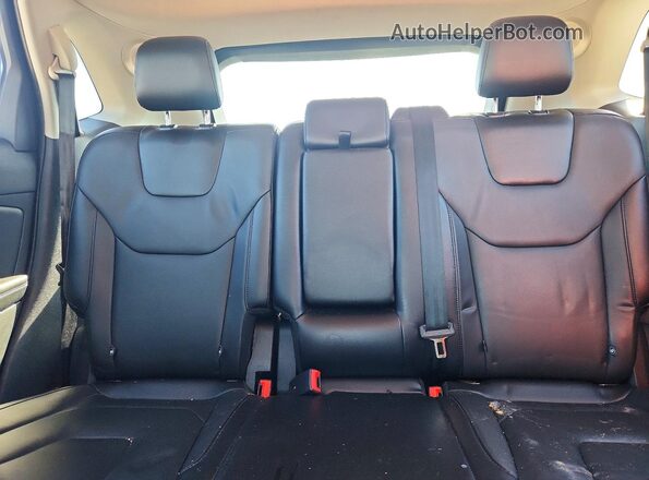 2FMPK4K9XHBB06019 2017 FORD EDGE Charcoal Вид задніх сидінь