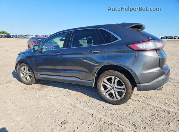 2FMPK4K9XHBB06019 2017 FORD EDGE Charcoal Задня ліва чверть