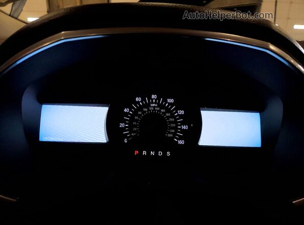 2FMPK4K9XHBC08727 2017 FORD EDGE Gold Instrument cluster view