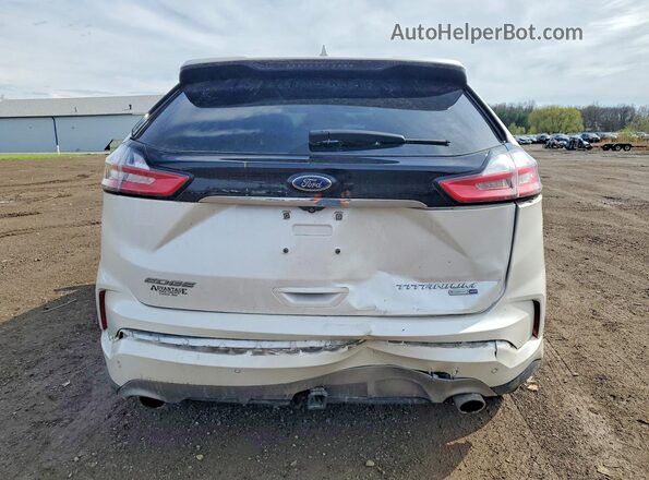 2FMPK4K9XKBB03967 2019 FORD EDGE Белый Вид сзади