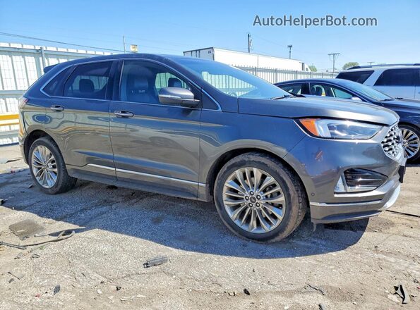 2FMPK4K9XLBA50771 2020 FORD EDGE Угольный Передняя правая четверть