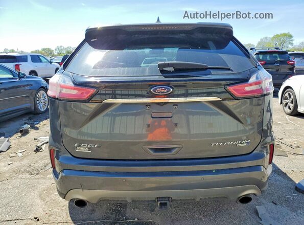 2FMPK4K9XLBA50771 2020 FORD EDGE Угольный Вид сзади