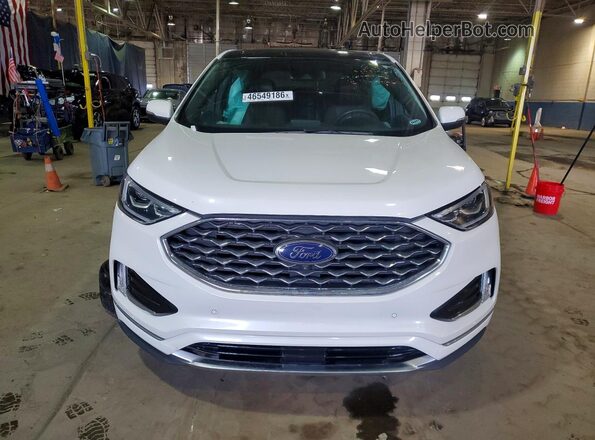 2FMPK4K9XMBA25631 2021 FORD EDGE White Front view