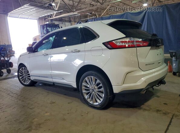 2FMPK4K9XMBA25631 2021 FORD EDGE White Rear left