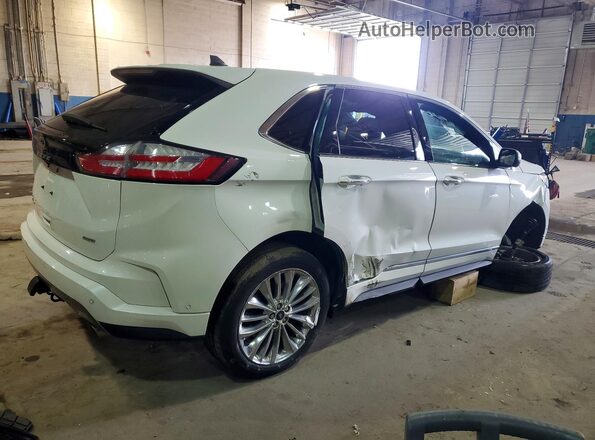 2FMPK4K9XMBA25631 2021 FORD EDGE White Rear right