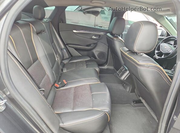2G1105S32K9124779 2019 CHEVROLET IMPALA Charcoal Widok tylnych siedzeń