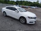 2017 Chevrolet Impala 1lt White vin: 2G1105S33H9172381