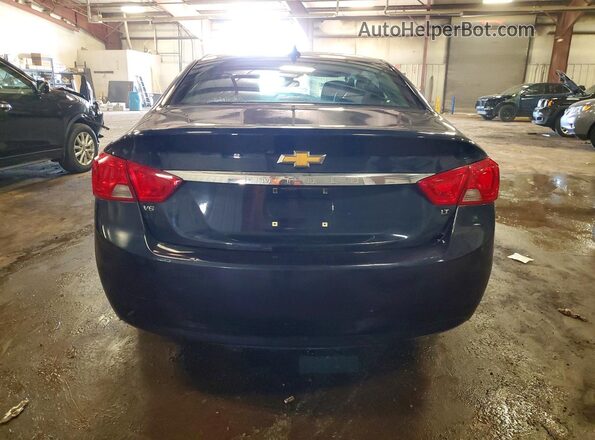 2G1105S35J9101155 2018 CHEVROLET IMPALA Black Widok z tyłu