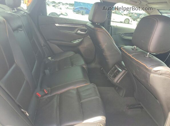 2G1105S37L9101872 2020 CHEVROLET IMPALA Серебряный Вид задних сидений