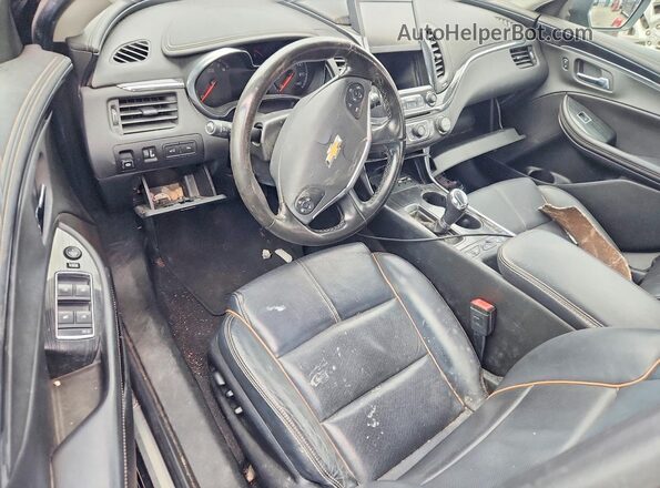 2G1105S38K9155017 2019 CHEVROLET IMPALA Черный Вид панели приборов