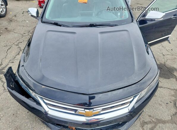 2G1105S38K9155017 2019 CHEVROLET IMPALA Черный Вид задней части салона