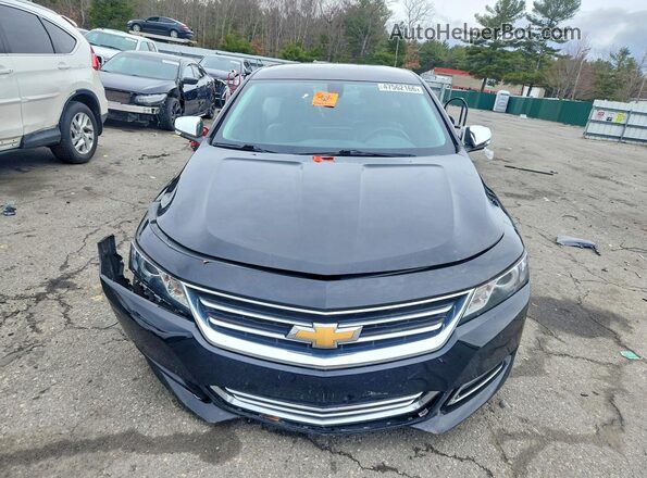2G1105S38K9155017 2019 CHEVROLET IMPALA Черный Вид спереди