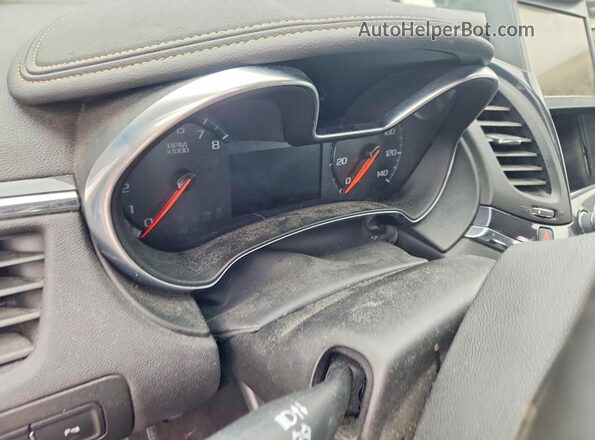 2G1105S38K9155017 2019 CHEVROLET IMPALA Черный Вид щитка приборов