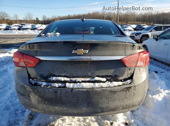2G1105SA1G9190665 2016 CHEVROLET IMPALA Black Widok z tyłu