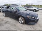 2017 Chevrolet Impala 1lt Dark Blue vin: 2G1105SA3H9134339