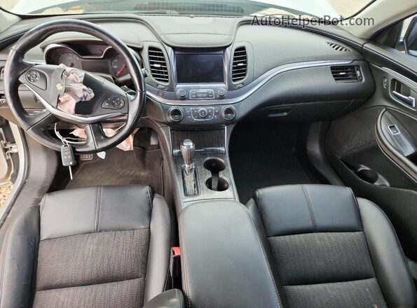 2G1105SA5H9165656 2017 CHEVROLET IMPALA Silver Вид панелі приладів