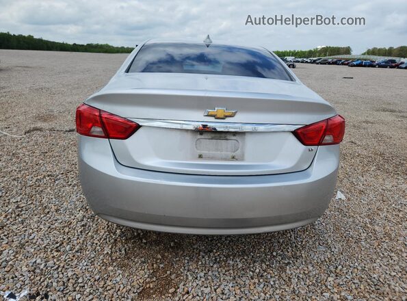 2G1105SA5H9165656 2017 CHEVROLET IMPALA Silver Вид ззаду