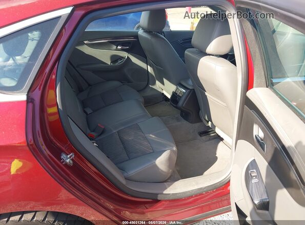 2G1105SA8G9155914 2016 CHEVROLET IMPALA Красный Вид наклейки с VIN-кодом