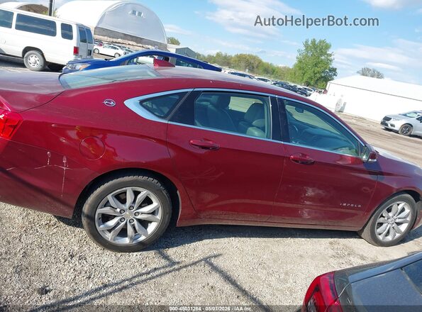 2G1105SA8G9155914 2016 CHEVROLET IMPALA Красный Вид задней части салона