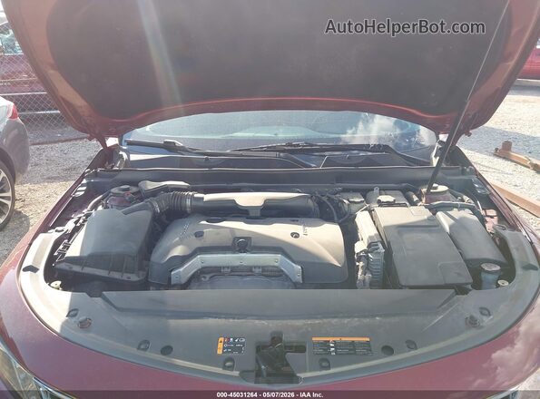 2G1105SA8G9155914 2016 CHEVROLET IMPALA Красный Вид сзади