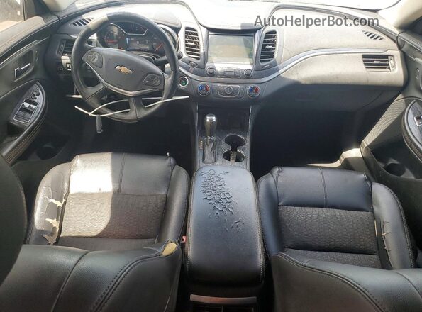 2G1105SA9J9154102 2018 CHEVROLET IMPALA White Вид панелі приладів