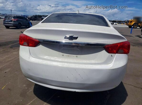 2G1105SA9J9154102 2018 CHEVROLET IMPALA White Вид ззаду