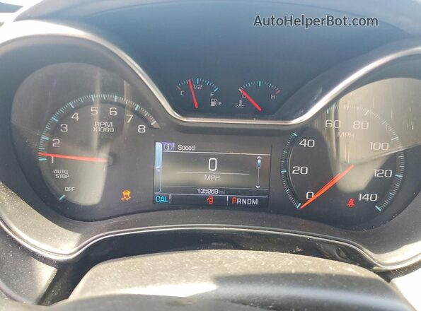 2G1105SA9J9154102 2018 CHEVROLET IMPALA White Вид щитка приладів