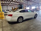 2018 Chevrolet Impala Lt White vin: 2G1105SA9J9154102