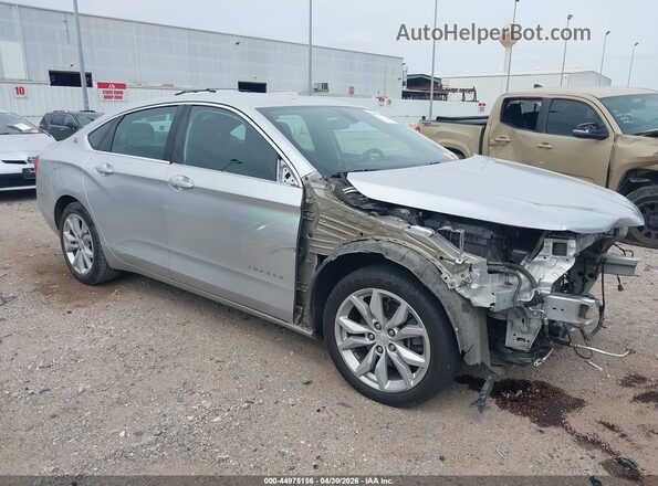 2G1105SAXH9133978 2017 CHEVROLET IMPALA Серебряный Передняя правая четверть