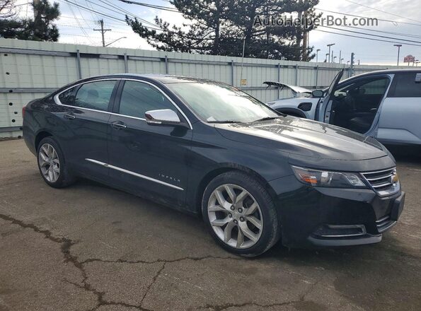 2G1145S33G9118971 2016 CHEVROLET IMPALA Черный Передняя правая четверть