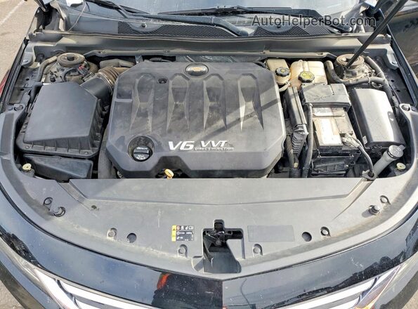 2G1145S33G9118971 2016 CHEVROLET IMPALA Черный Вид задней части салона