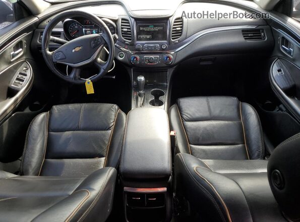 2G1145S36G9104207 2016 CHEVROLET IMPALA Черный Вид панели приборов