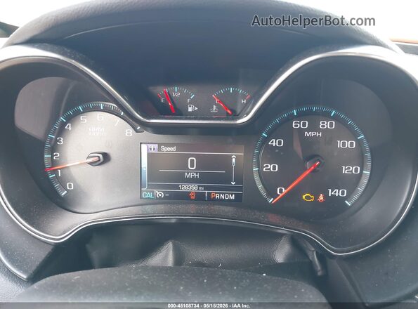 2G1145S38G9147057 2016 CHEVROLET IMPALA Белый Вид задних сидений