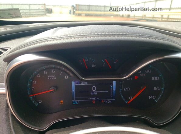 2G11Z5S31K9102407 2019 CHEVROLET IMPALA Белый Вид щитка приборов