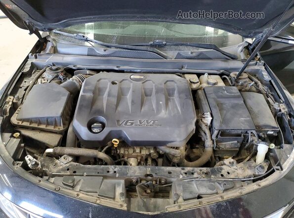2G11Z5S33K9103297 2019 CHEVROLET IMPALA Черный Вид задней части салона