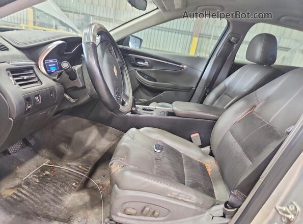 2G11Z5S35J9101372 2018 CHEVROLET IMPALA Silver Vista interior delantera