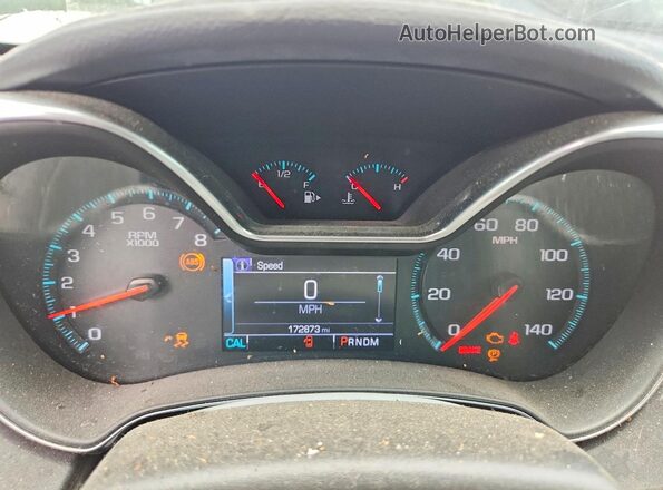 2G11Z5S35J9101372 2018 CHEVROLET IMPALA Silver Vista del cuadro de instrumentos