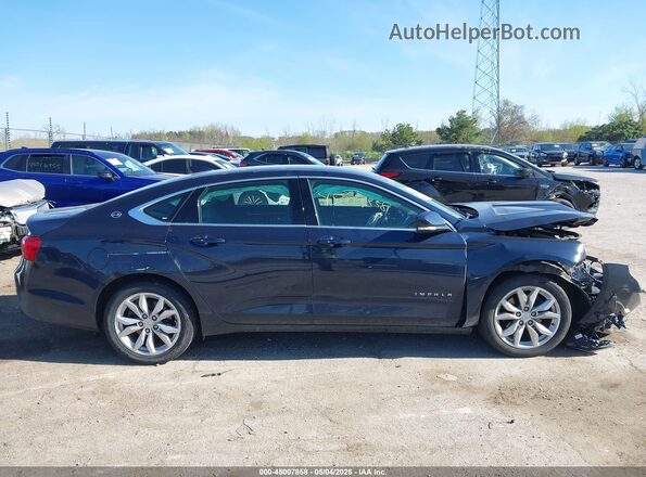 2G11Z5SA7K9117685 2019 CHEVROLET IMPALA Dark Blue Вид задней части салона