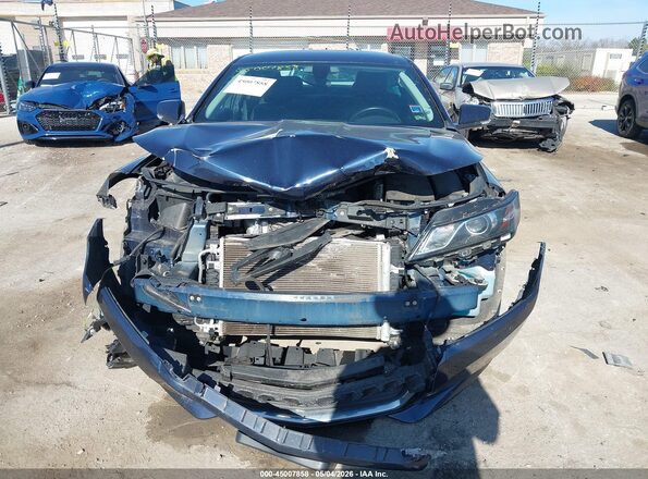 2G11Z5SA7K9117685 2019 CHEVROLET IMPALA Dark Blue Вид щитка приборов