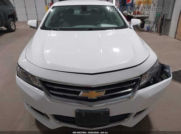 2G11Z5SA7K9142392 2019 CHEVROLET IMPALA Белый Вид щитка приборов