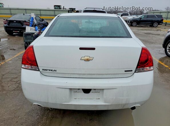 2G1WA5E30G1102154 2016 CHEVROLET IMPALA White Вид ззаду