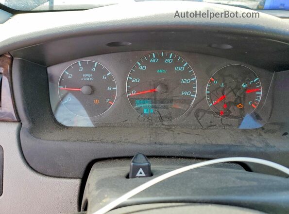 2G1WC5E3XG1117416 2016 CHEVROLET IMPALA Черный Вид щитка приборов